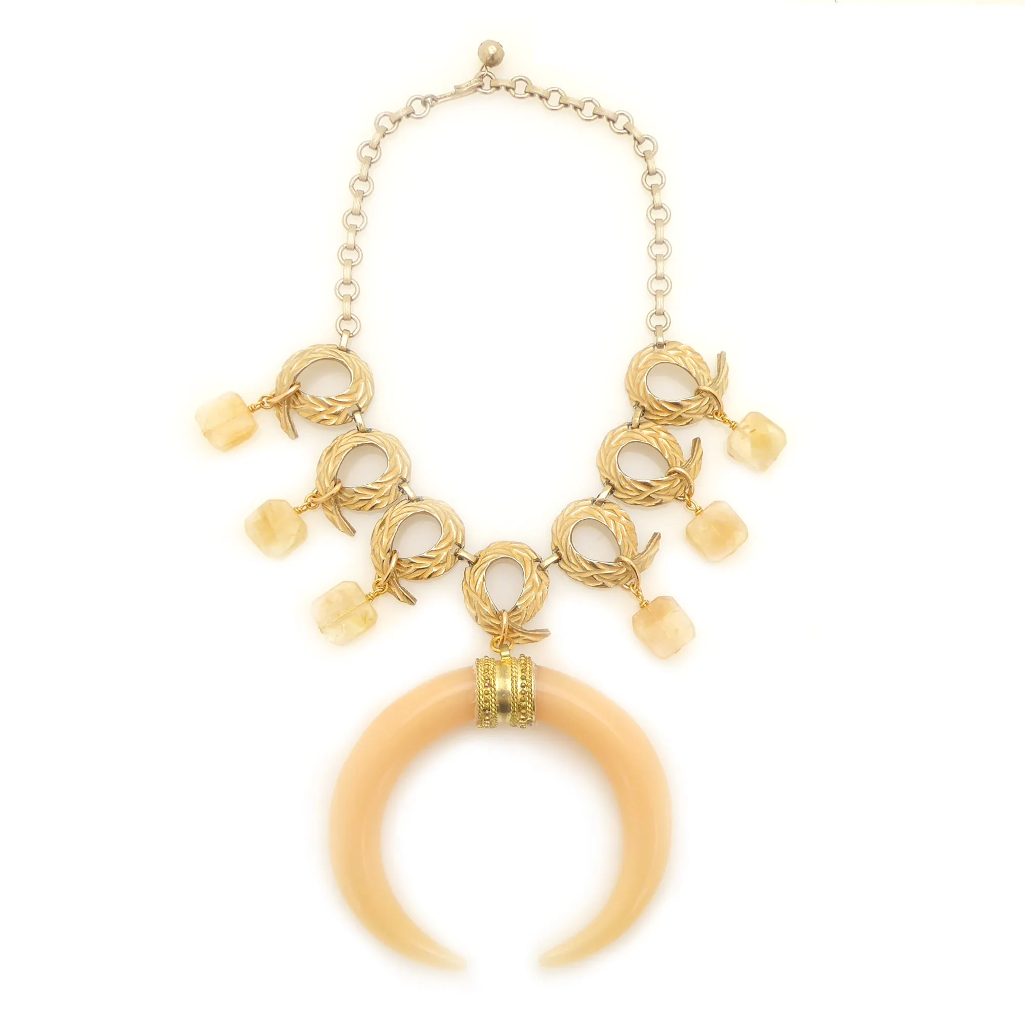 Theia citrine necklace