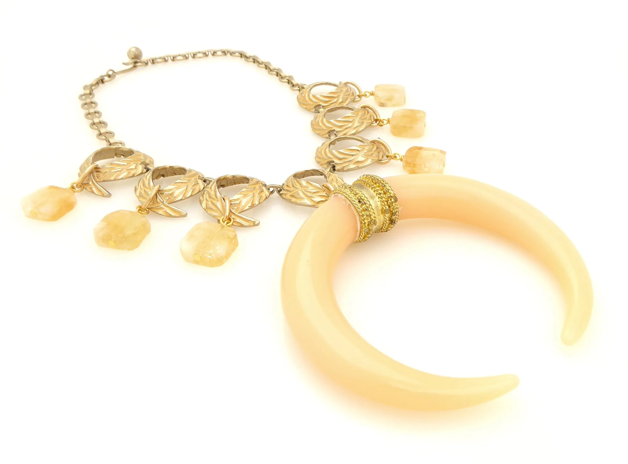 Theia citrine necklace