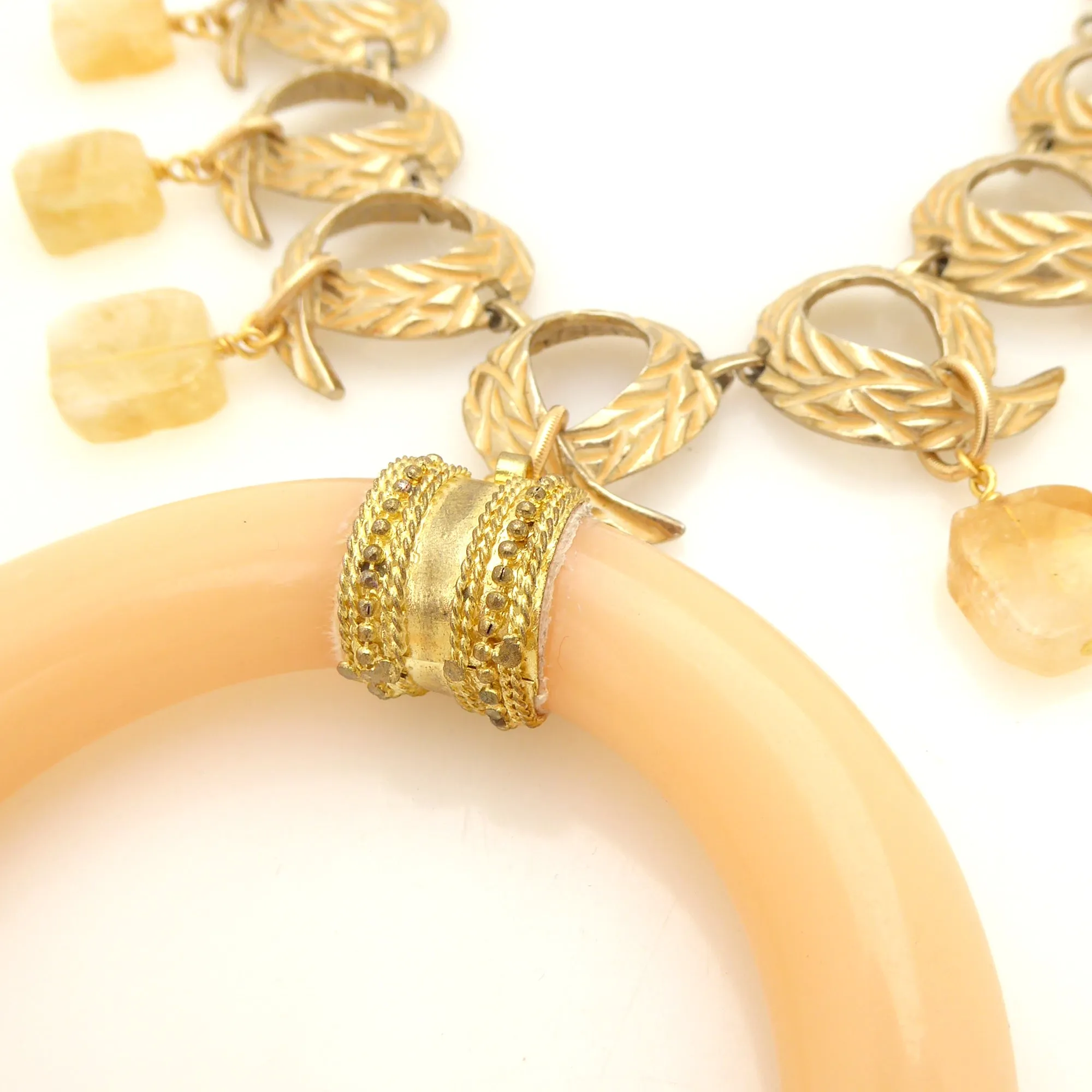 Theia citrine necklace