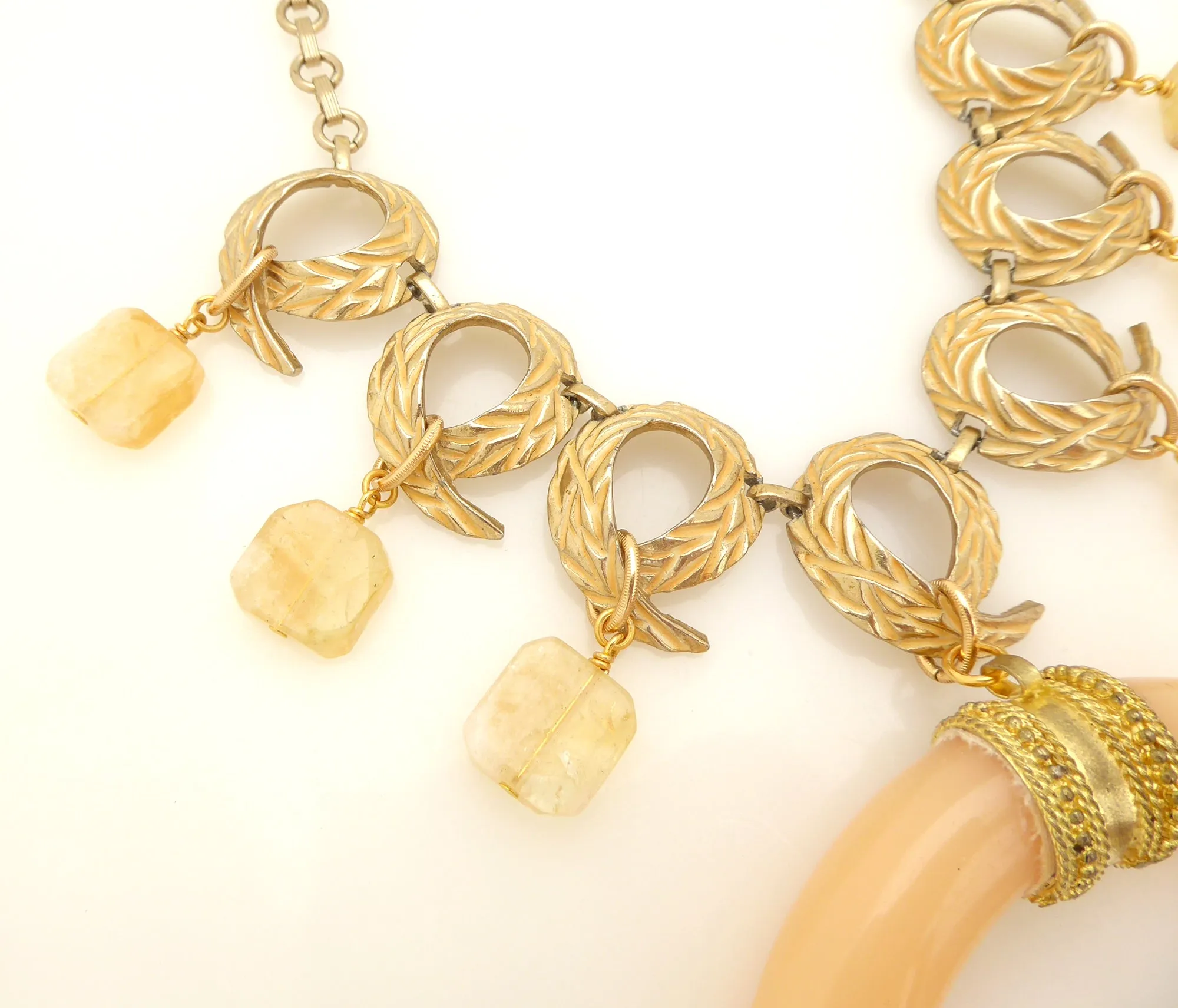 Theia citrine necklace
