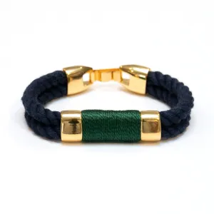 Tremont - Navy/Green/Gold