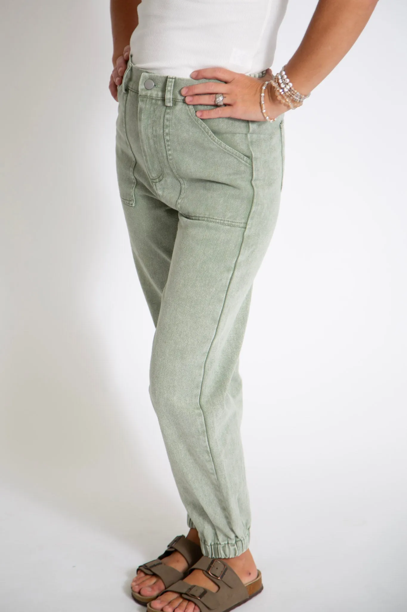 Twill Jogger Pant