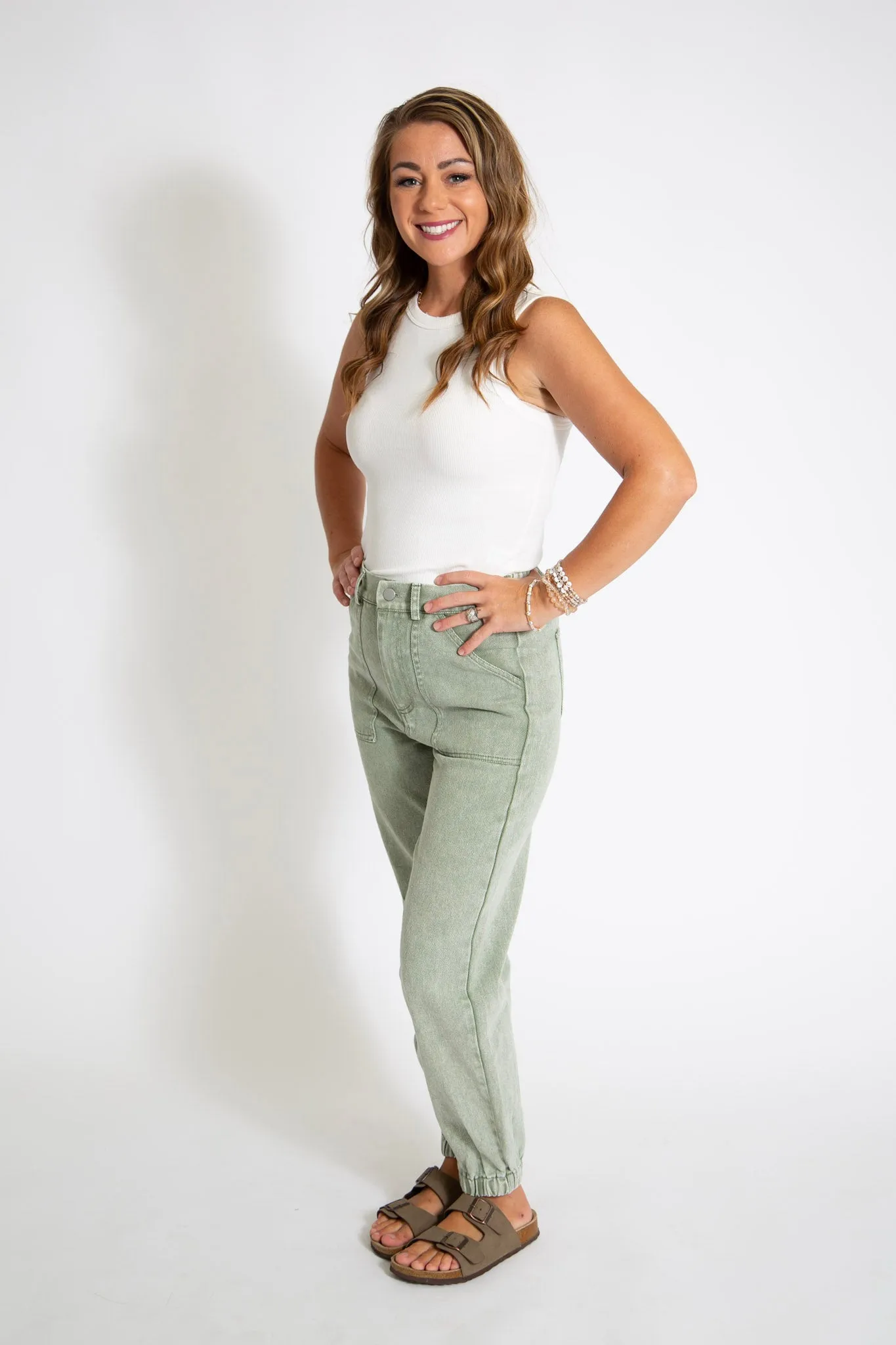 Twill Jogger Pant
