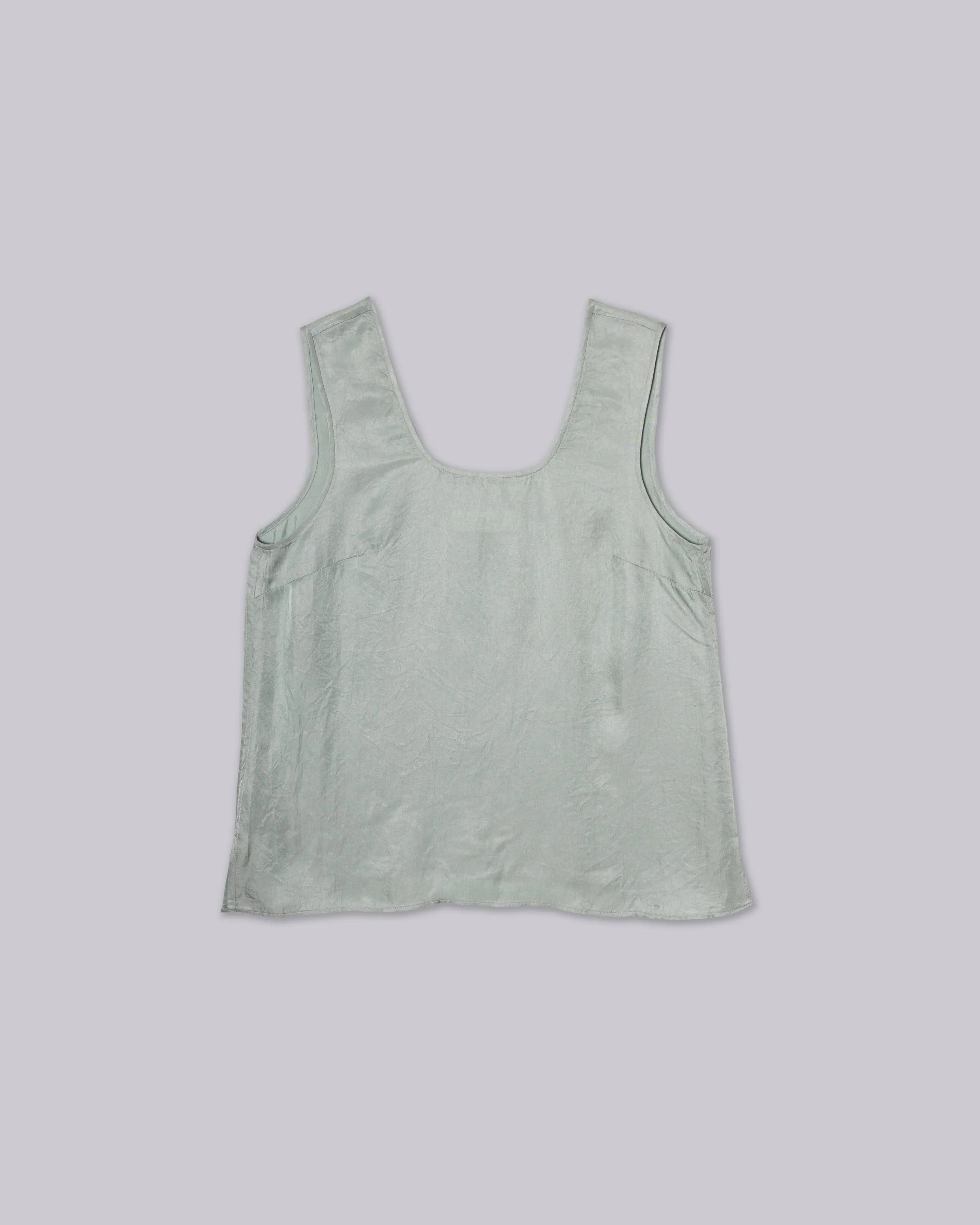 U-Neck Tank in Sea Foam