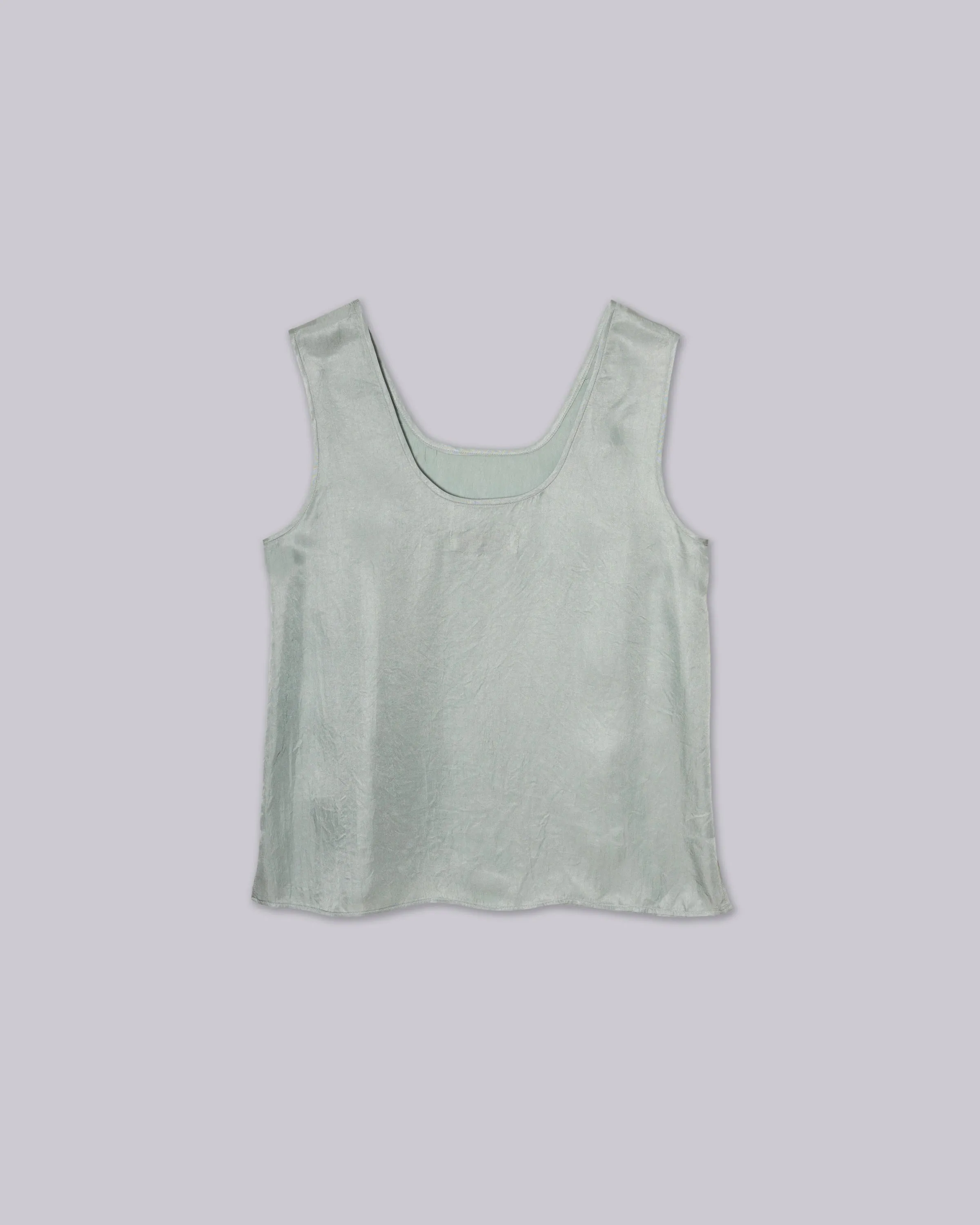 U-Neck Tank in Sea Foam