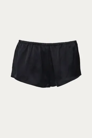 VENICE SILK-SATIN SHORTS
