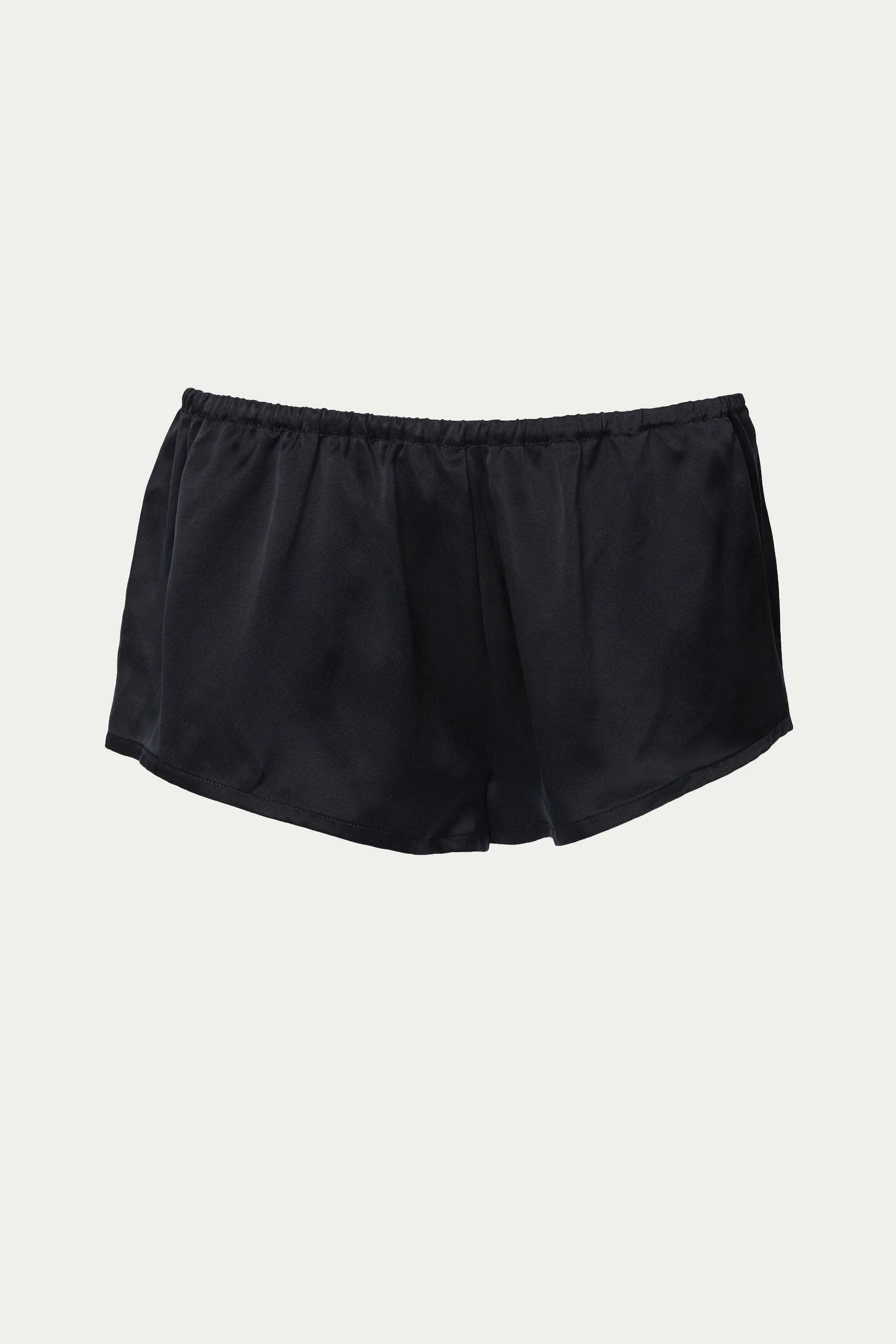 VENICE SILK-SATIN SHORTS