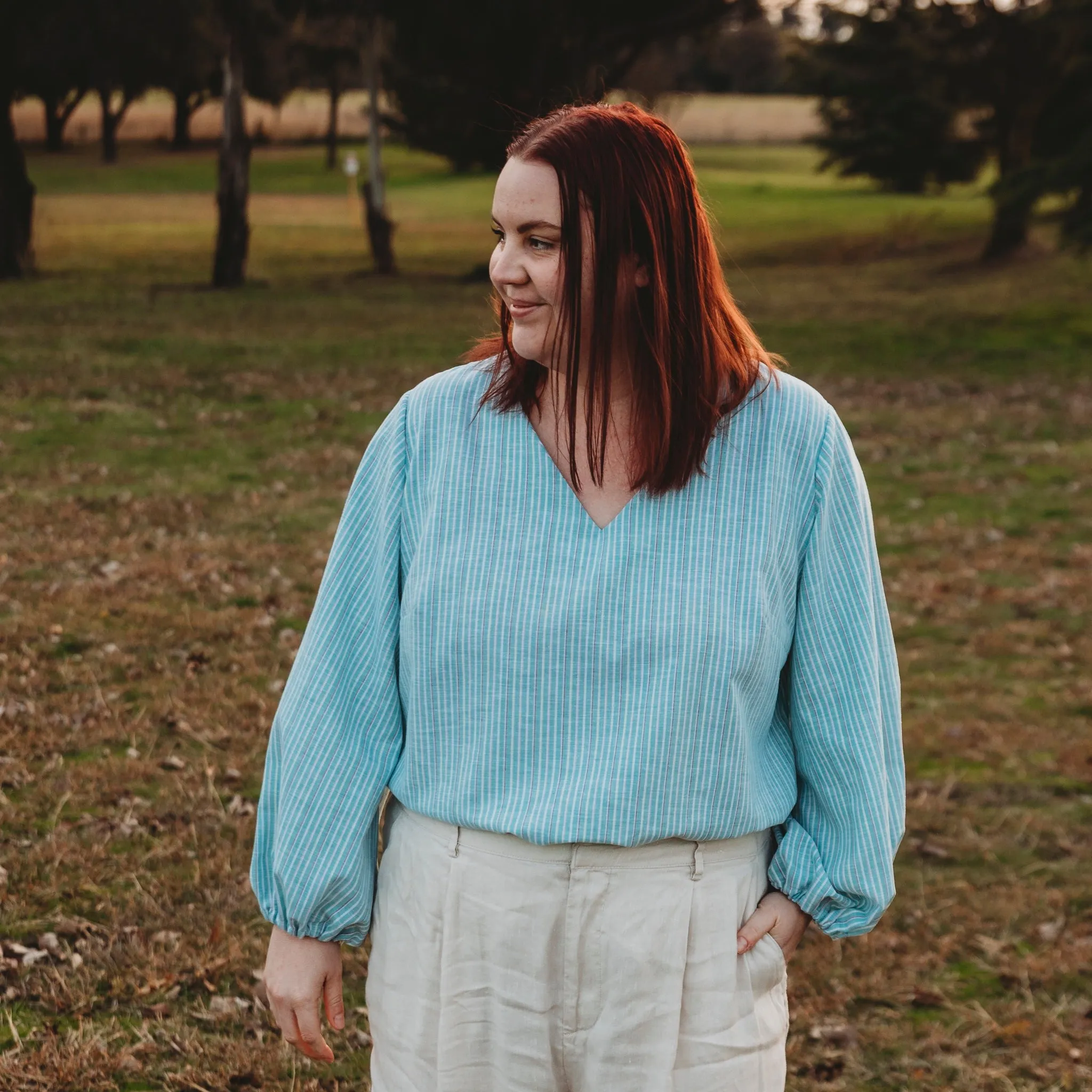 Vista Top Sewing Pattern - Women's/Curved Fit