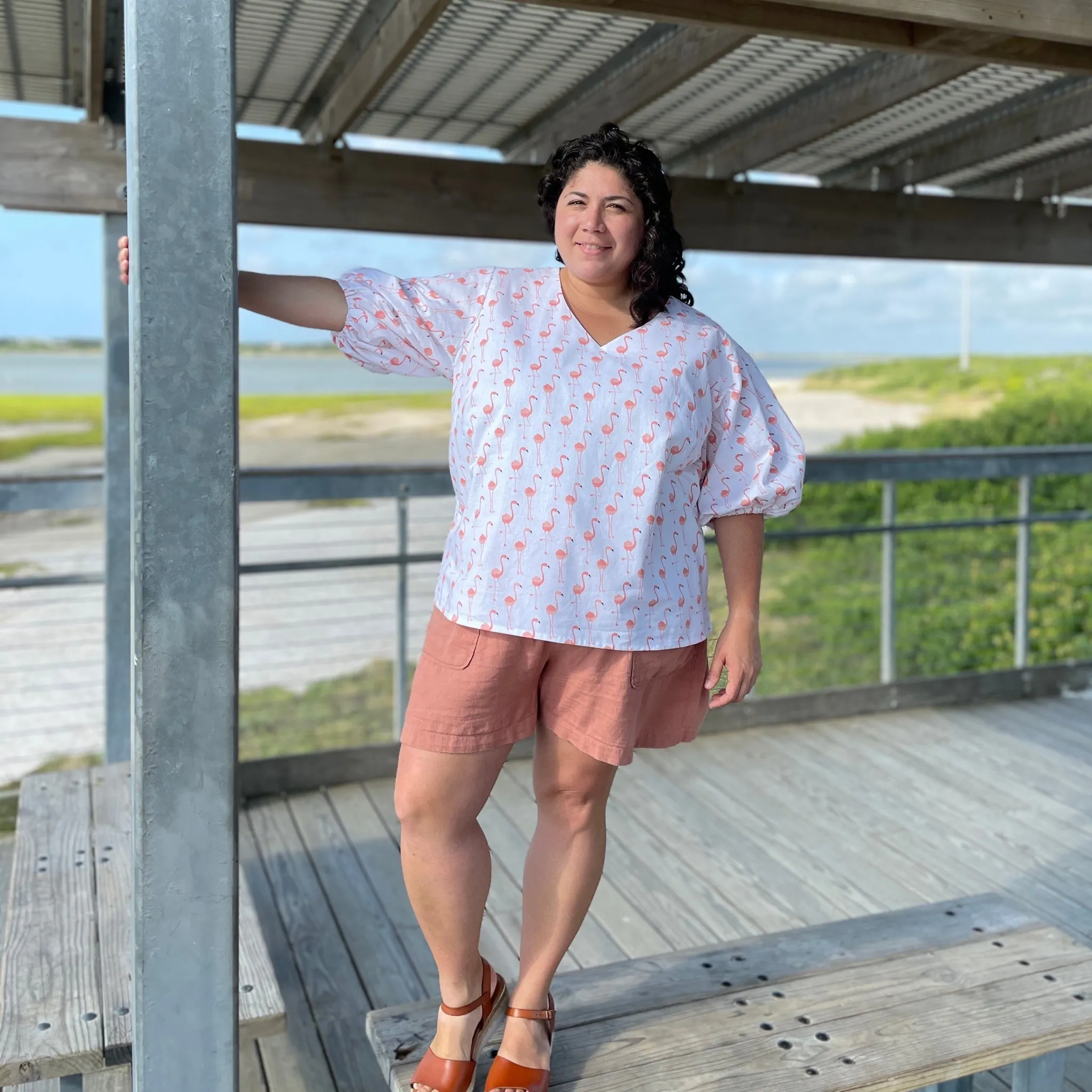 Vista Top Sewing Pattern - Women's/Curved Fit