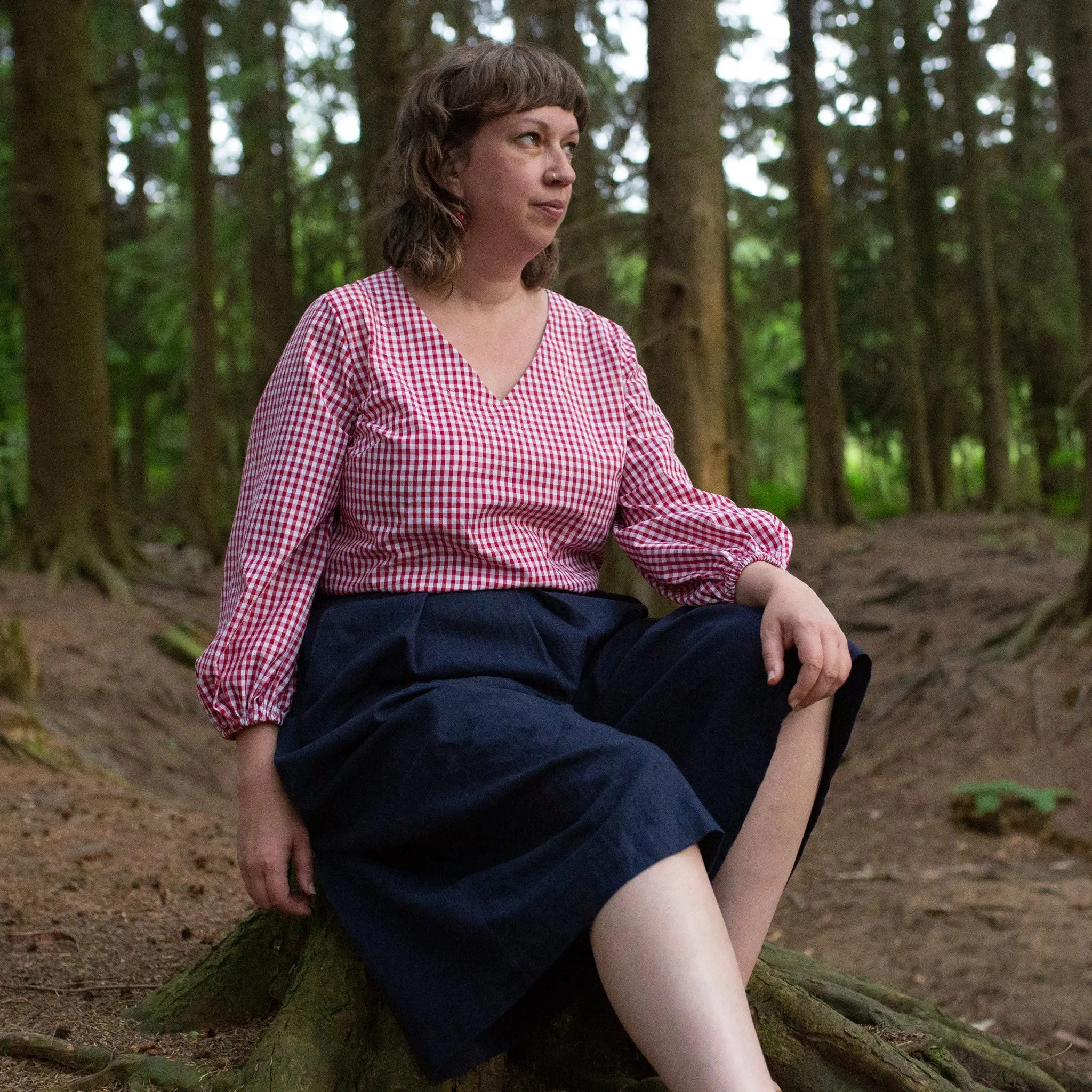 Vista Top Sewing Pattern - Women's/Curved Fit
