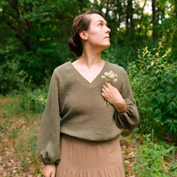 Vista Top Sewing Pattern - Women's/Curved Fit