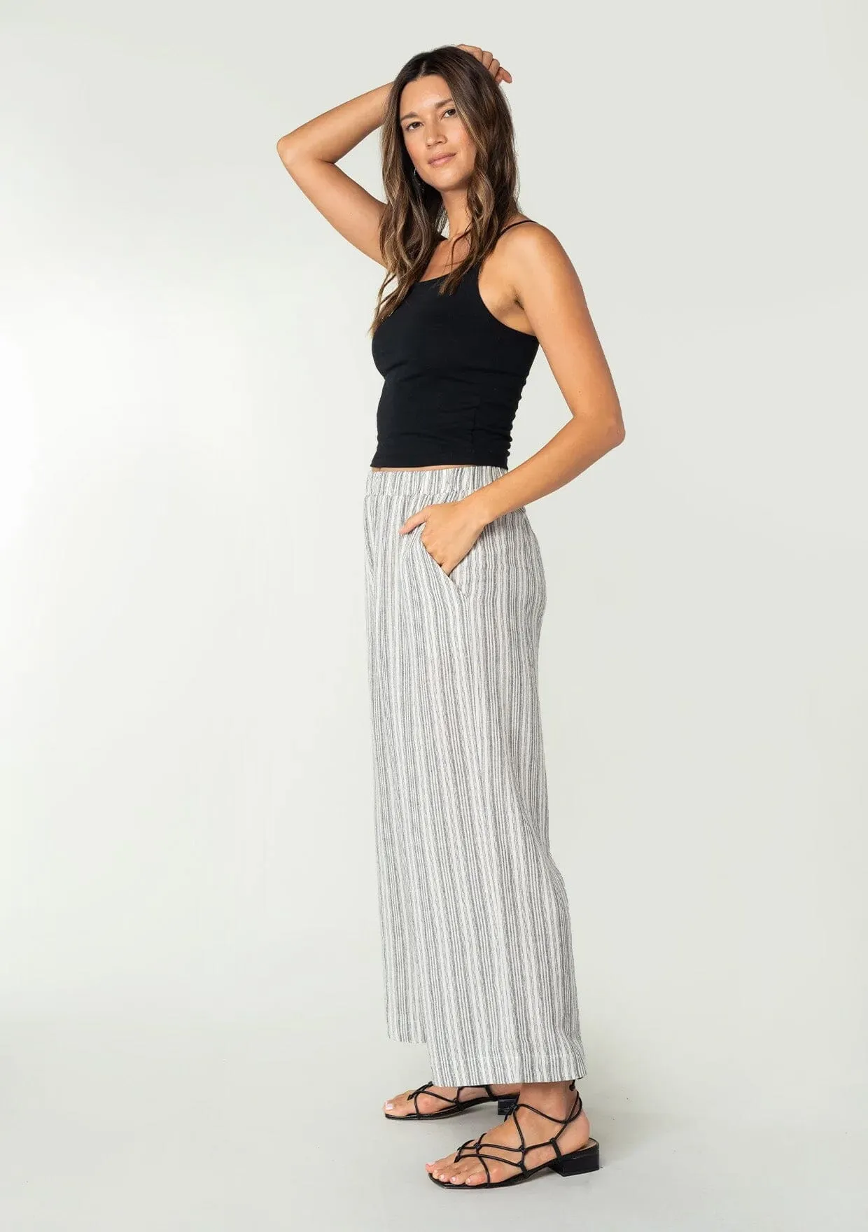 Walk With Me Striped Pant