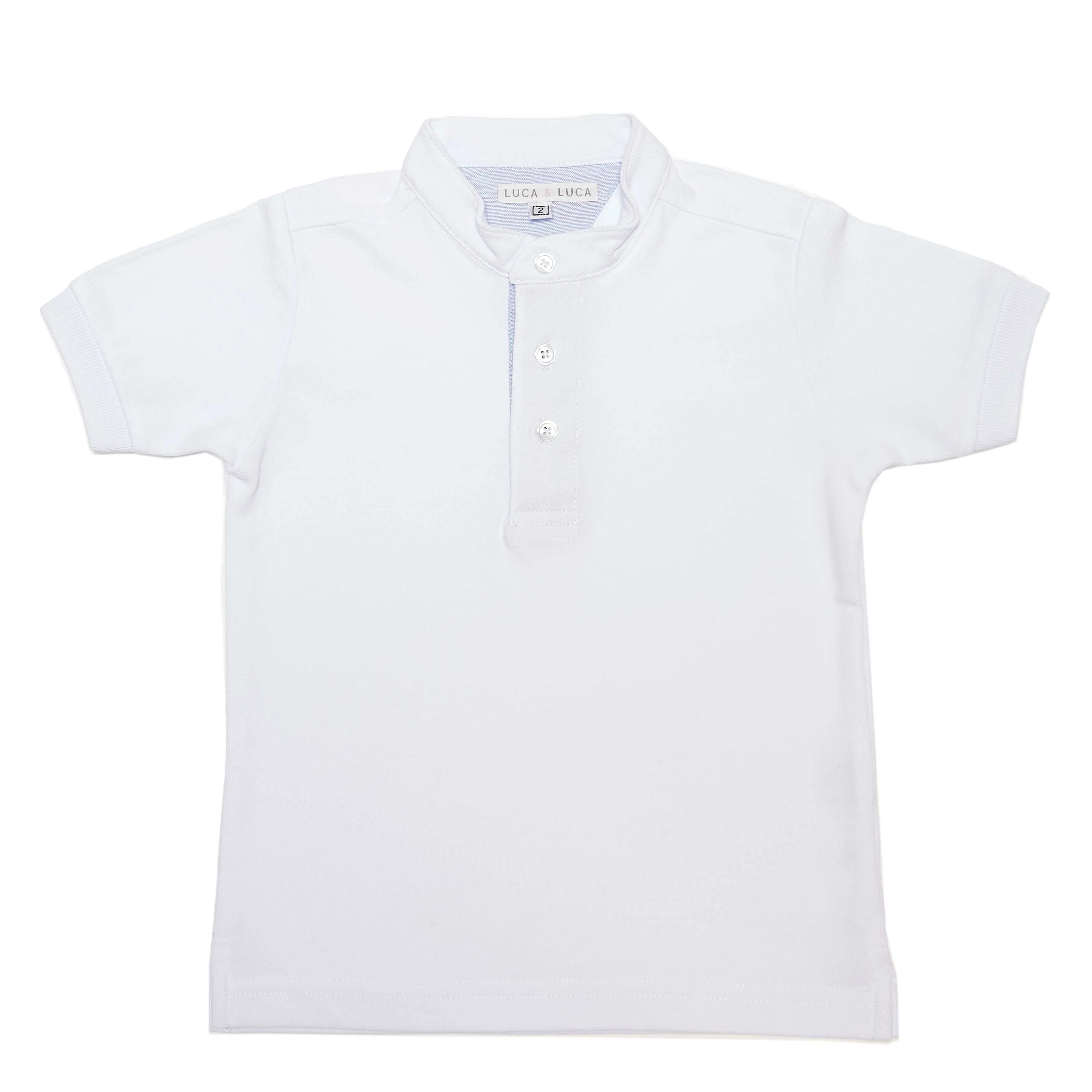 WHITE IBIZA POLO SHIRT
