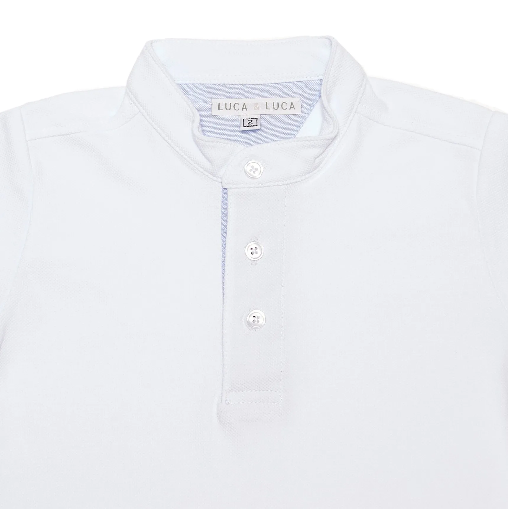 WHITE IBIZA POLO SHIRT