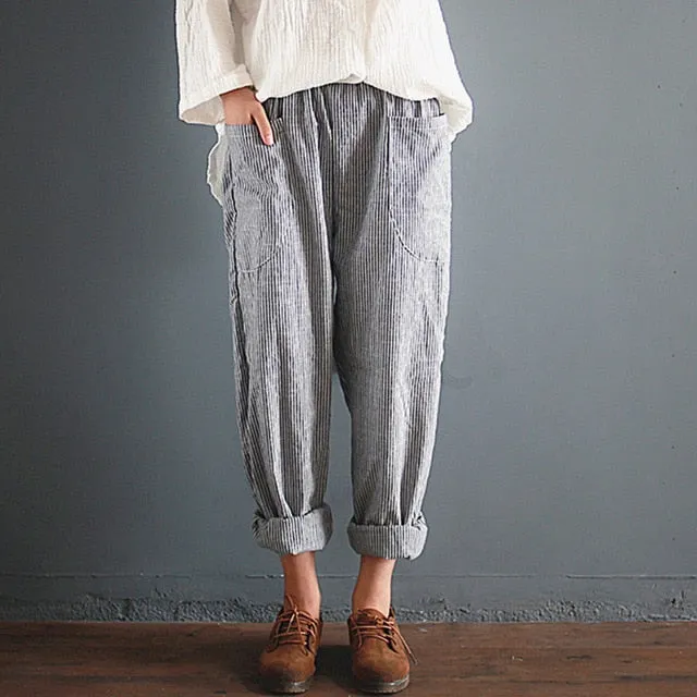 Women's Cotton & Linen Summer Pant..