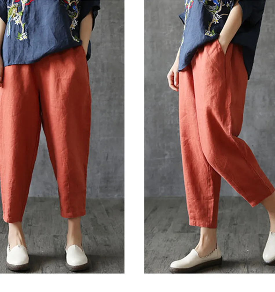 Women's Cotton & Linen Summer Pant..