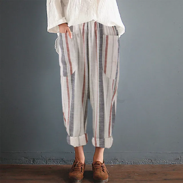 Women's Cotton & Linen Summer Pant..