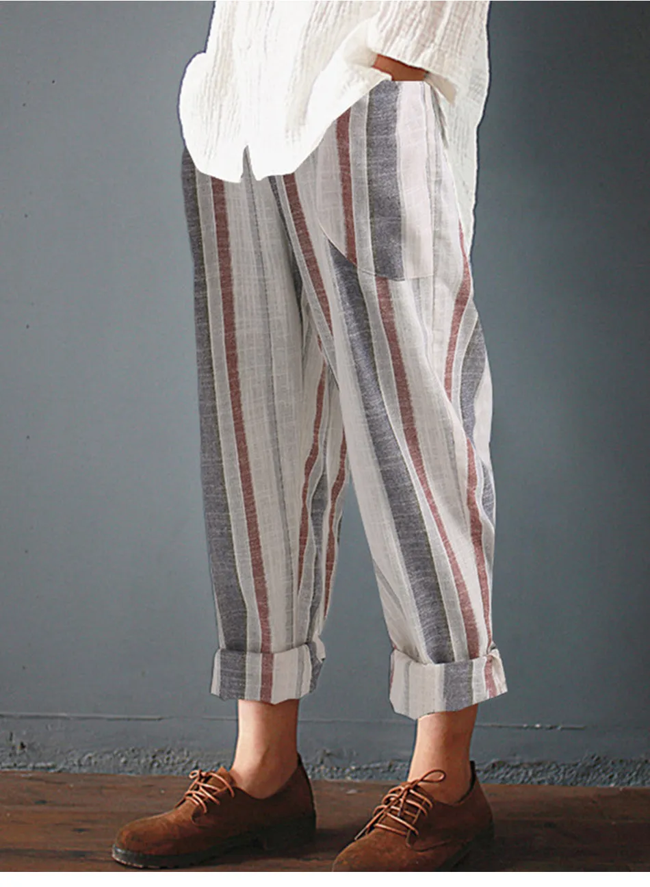 Women's Cotton & Linen Summer Pant..