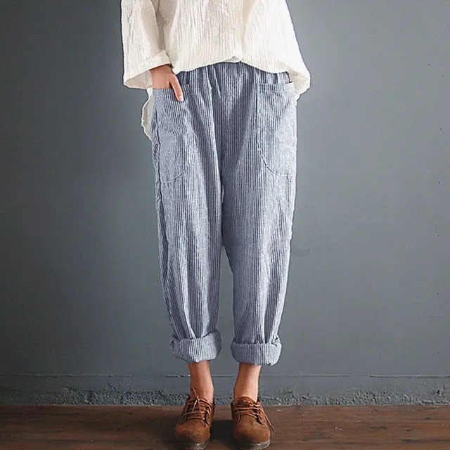 Women's Cotton & Linen Summer Pant..