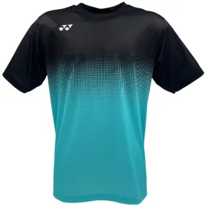 Yonex YTM5 Mens Badminton T-Shirt - Turquoise / Black